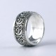 925 Sterling Plain Silver Band Ring Oxidized Silver Jewelry Manufacture Silver Jewelry Exporter