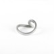 Filigree Jali Shape Plain Silver 925 Sterling Silver Ring Jewelry