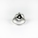 925 Sterling Plain Silver Rose Design Handmade Ring Oxidized Jewelry