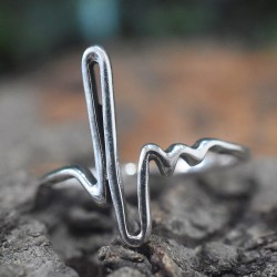 925 Sterling Silver Handmade Band Ring Women Ring Manufacture Silver Jewellery