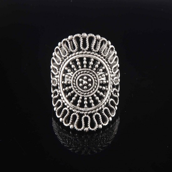 925 Sterling Silver Mash Design Ring Boho Ring Handmade Jewelry Engagement Ring