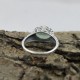Morning Frost !! Chalcedony 925 Sterling Silver Ring Jewelry