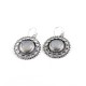 925 Sterling Silver White Rainbow Moonstone Earring Handmade Jewelry