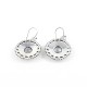 925 Sterling Silver White Rainbow Moonstone Earring Handmade Jewelry