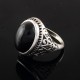 Black Onyx 925 Indian Handmade Silver Ring Handmade Jewelry With Black Onyx Silver Ring