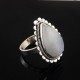 Rainbow Moonstone 925 Sterling Silver Ring Silver Jewelry Handmade Silver Ring 