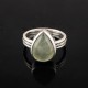 Amazing Design Ring!! Prehnite Gemstone 925 Sterling Silver Women Ring Jewelry