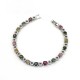 Adorable Tourmaline Gemstone 925 Sterling Silver Bracelet Handmade Jewelry Gift For Her