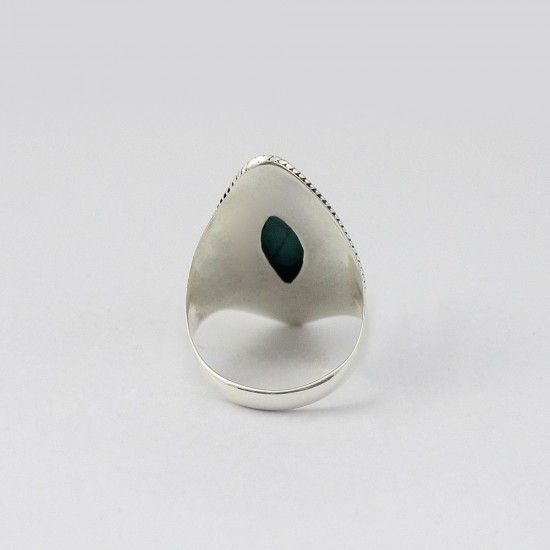 Artisan !! Turquoise 925 Sterling Silver Ring