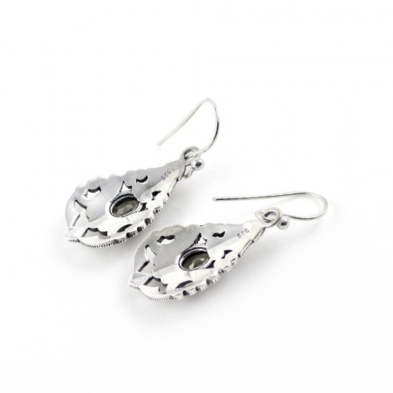 Alluring Labradorite 925 Sterling Silver Dangle Earring Jewelry