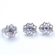 Amethyst Ring Earring Jewellery Set 925 Sterling Silver Rhodium Polished Women Handcrafted Jewellery Sets