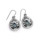 Aqua Chalcedony 925 Sterling Silver Dangle Earring Jewelry Gift For Her