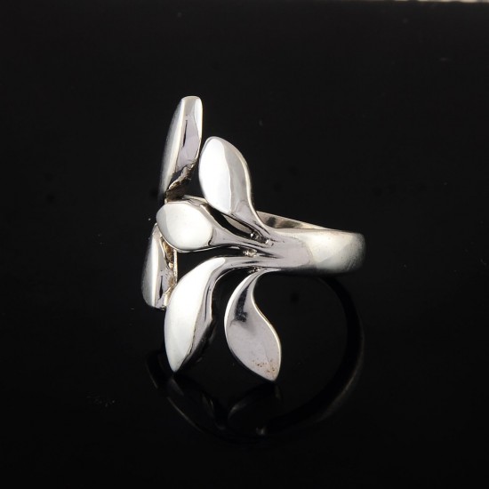 Artisan Design 925 Sterling Plain Silver Handmade Boho Adjustable Ring Jewelry