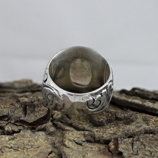 Amazing !! Black Rainbow Labradorite 925 Sterling Silver Ring Jewelry