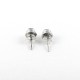 Attractive Labradorite 925 Sterling Silver Stud Earring Jewelry