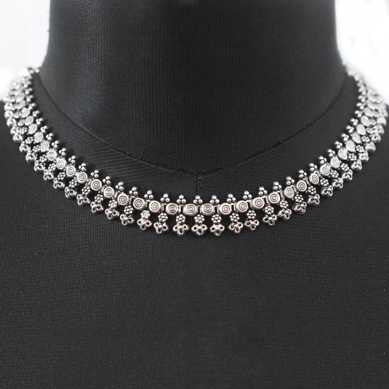 My Feelings !! Beautiful Handmade Necklace 925 Sterling Silver Indian Silver Jewelry