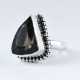 Beautiful Looking Brown Smoky Quartz Ring 925 Sterling Silver Oxidized Silver Ring Manufacture Silver Jewellery