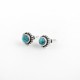Beautiful Stud Earring Turquoise 925 Sterling Silver Handmade Jewelry