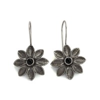 Black Onyx 925 Sterling Silver Handmade Earring Women Jewelry Gift For Her