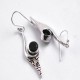 Black Onyx Earring Handmade Silver Earring 925 Sterling Silver Drop Dangle Earring Jewelry