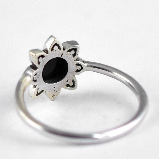 Black Onyx Ring Handmade Solid 925 Sterling Silver 925 Stamped Silver Jewellery Wholesale Silver Jewellery