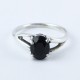 Black Onyx Ring Oval Shape Handmade 925 Sterling Silver Wholesale Silver Jewellery Manufacture Silver Jewellery