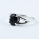 Black Onyx Ring Oval Shape Handmade 925 Sterling Silver Wholesale Silver Jewellery Manufacture Silver Jewellery