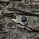 Black Onyx Round Shape 925 Sterling Silver Pendant Indian Silver Jewelry