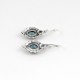 Fashion Jewelry !! Chalcedony Gemstone 925 Sterling Silver Earring