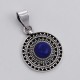 Blue Lapis Lazuli 925 Sterling Silver Handmade Pendant Birthstone Jewelry Gift For Her