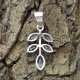 Blue Topaz 925 Sterling Silver Handmade Pendant Jewelry Gift For Her