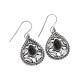 All Of Us !! Brown Smoky Quartz 925 Sterling Silver Earring Jewelry