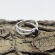 Marvelous Round Shape Smoky Quartz 925 Sterling Silver Ring Jewelry