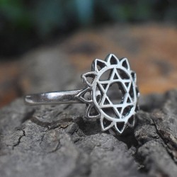 Chakra Band Ring 925 Sterling Silver Ring Handmade Silver Ring Jewellery Gift For Her