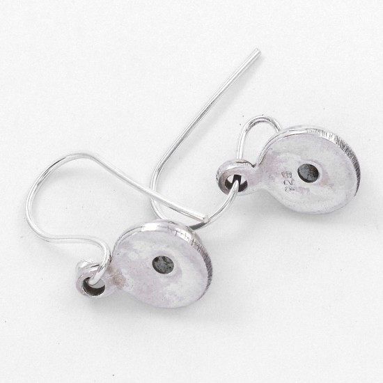 Chalcedony Drops Earring 925 Sterling Silver Earring Women Handcrafted Earring Jewelry