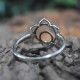 Chakra Ring Silver Band Ring 925 Sterling Plain Silver Handmade Silver Jewellery