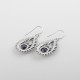 Dangle Earring 925 Sterling Silver Amethyst Gemstone Jewelry