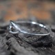 Excellent Eye Shape Band Ring Solid 925 Sterling Silver Wholesale Silver Ring Jewelry
