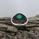 Attractive Natural Green Onyx 925 Sterling Silver Ring