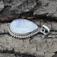 Amazing !! Rainbow Moonstone Jewelry Pendant Gemstone 925 Sterling Silver