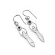 Green Onyx 925 Sterling Silver Yoga Design Drop Dangle Earring Jewelry