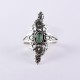 Green Onyx Ring 925 Sterling Silver Handmade Boho Ring Jewelry Gift  For Her