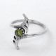 Green Peridot Ring Handmade 925 Sterling Silver Boho Ring Women Latest Fashion Jewellery