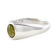 Green Tourmaline Ring Handmade 925 Sterling Silver Wedding Band Birthstone Ring Jewellery