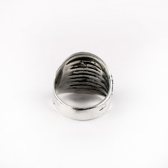 Handmade 925 Sterling Plain Silver Fine Ring Jewelry Gift For Her