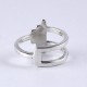 Handmade 925 Sterling Plain Silver Ring Wholesale Silver Ring Jewelry Exporter