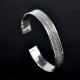 Handmade Cuff Bangle Solid 925 Sterling Plain Silver Jewelry Wholesale Silver Jewelry Gift For Her