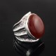 Red Onyx !! 925 Handmade Sterling Silver Ring Indian Silver Jewelry