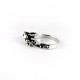 Human Figure Ring 925 Sterling Plain Silver Jewelry