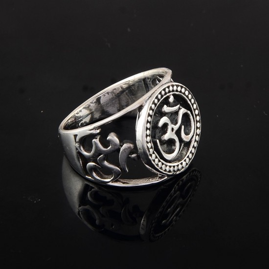Indian Religious Ring Jewelry 925 Sterling Silver Women Ring Jewelry
